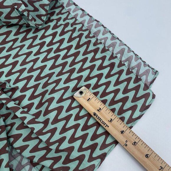 Zara The Lissie Shirt Tunic Blogger Fav Beach Resort Printed Cotton Size Small - Picture 13 of 16